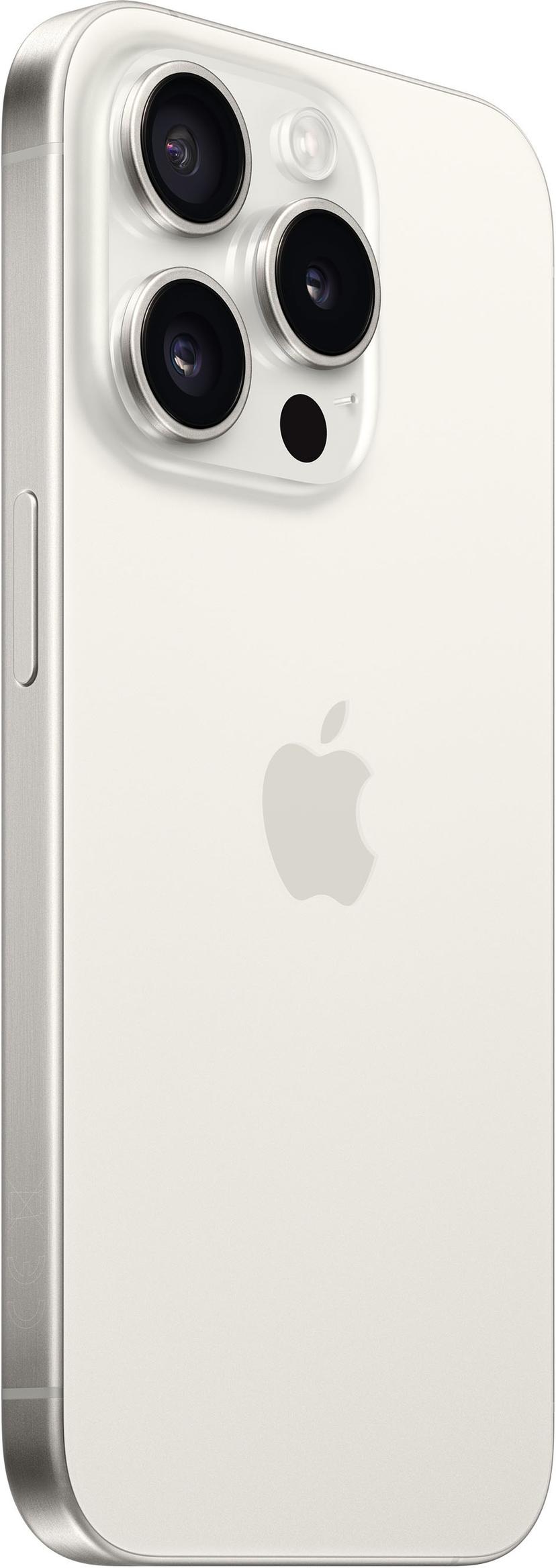 Apple iPhone 15 Pro 256GB Hvit, Titan (MTV43QN/A)
