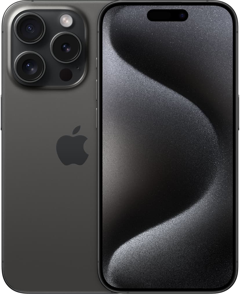 Apple iPhone 15 Pro 256GB Svart, Titan