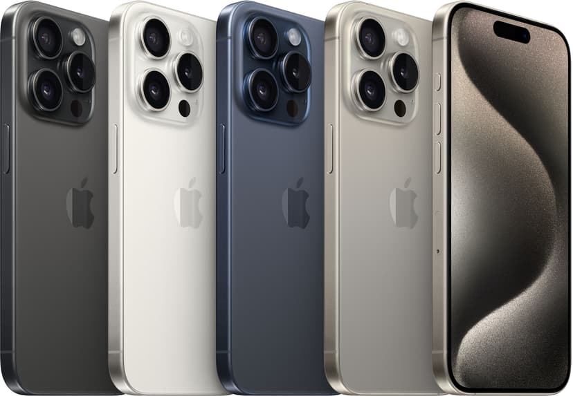 Apple iPhone 15 Pro 128GB Blå, Titanium