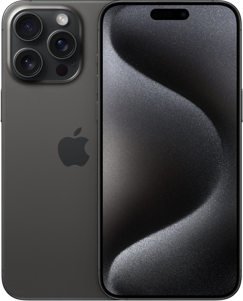 Apple iPhone 15 Pro Max 256GB Sort, Titanium