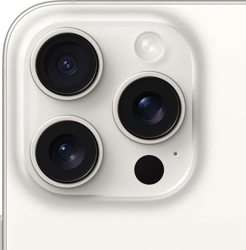 Apple iPhone 15 Pro Max 512GB Hvit, Titan