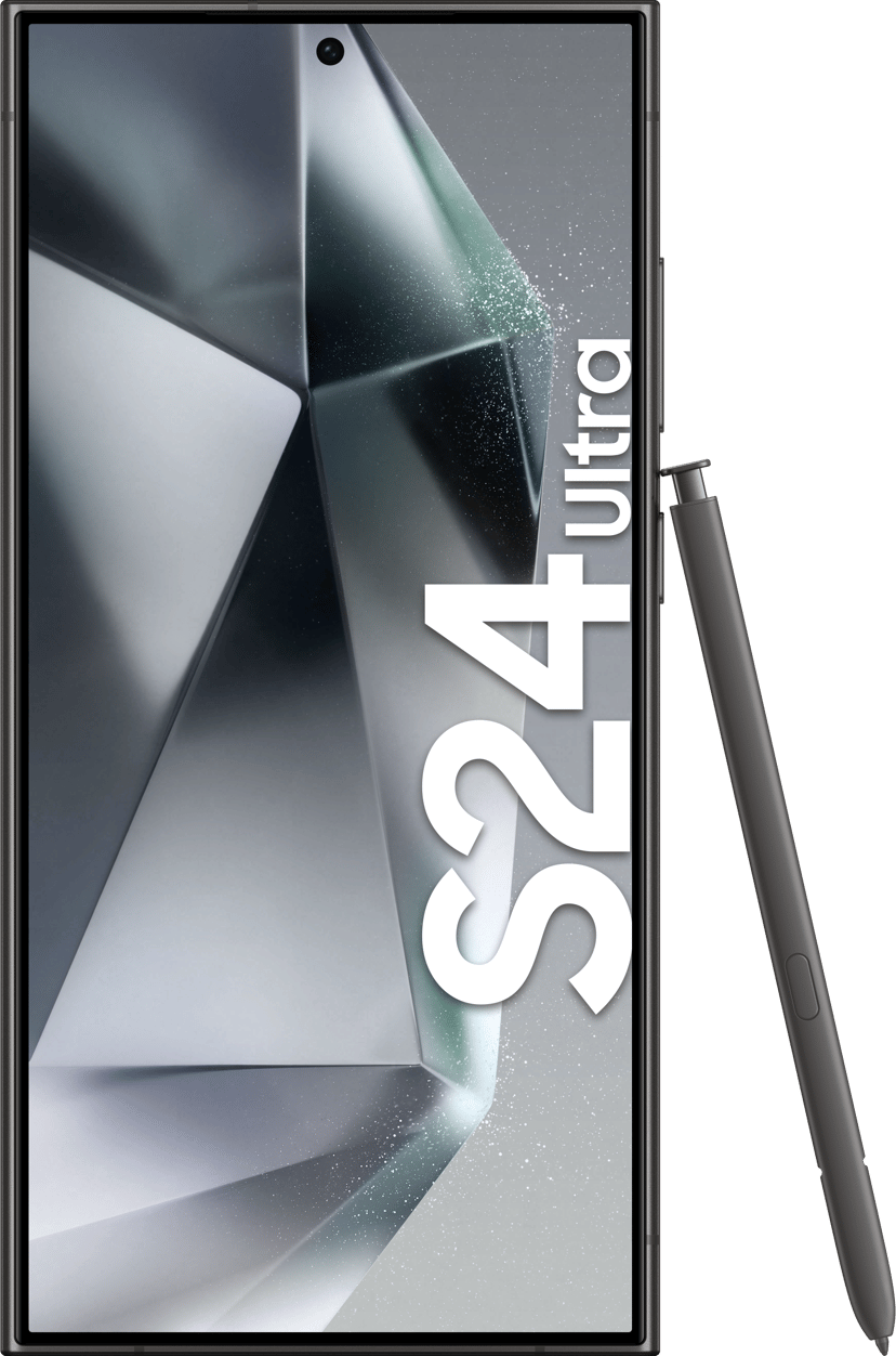 Samsung Galaxy S24 Ultra 256GB Titanium, Zwart