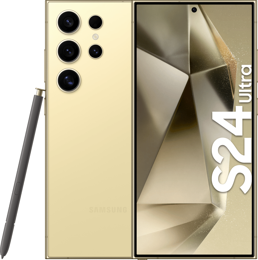 Samsung Galaxy S24 Ultra 256GB Keltainen, Titaani