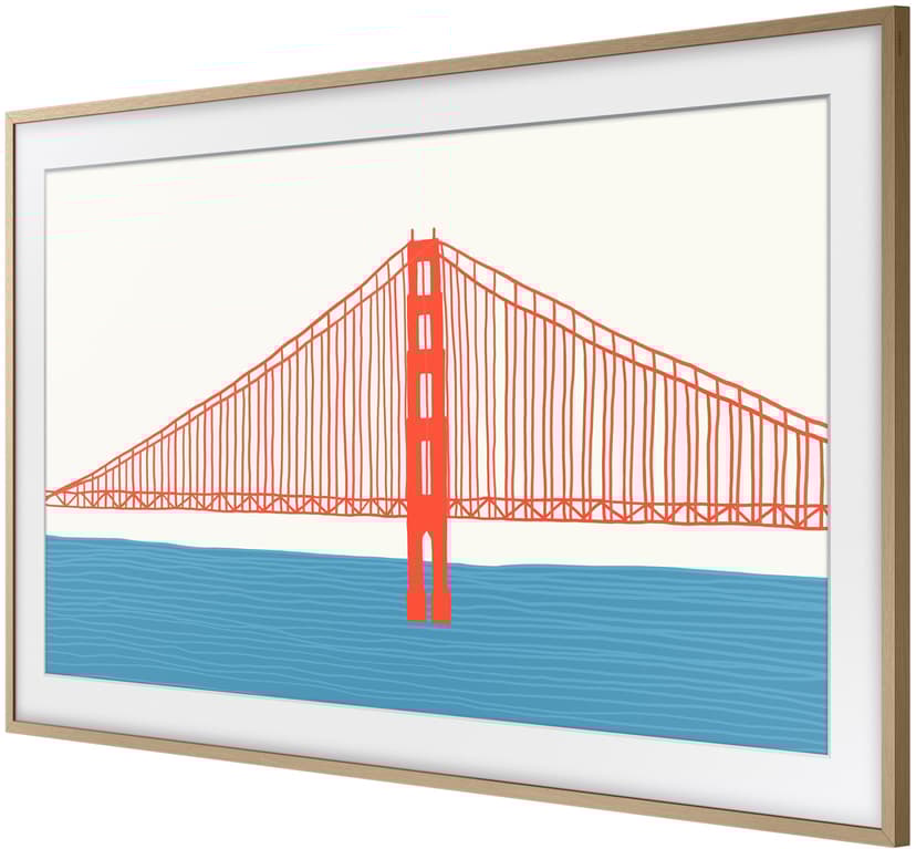 Samsung Frame Ram 55" Teak