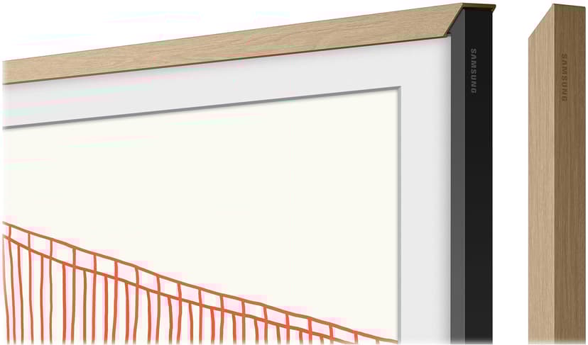 Samsung Alternativ ram 85" Teak Modern
