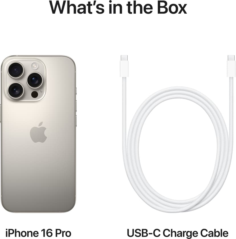 Apple iPhone 16 Pro 1000GB Naturligt titan