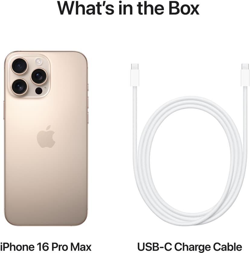 Apple iPhone 16 Pro Max 512GB Sandfarget titan