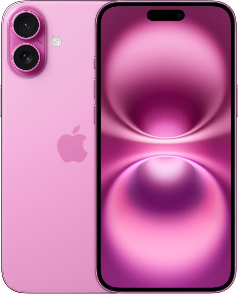 Apple iPhone 16 Plus 512GB Vaaleanpunainen