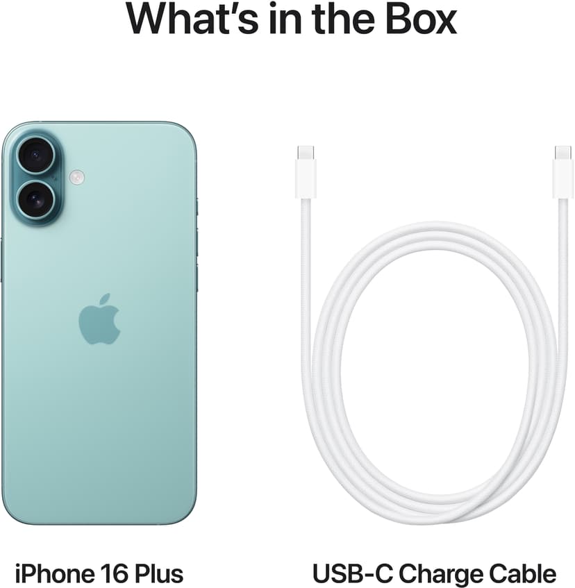 Apple iPhone 16 Plus 512GB Turkosblå