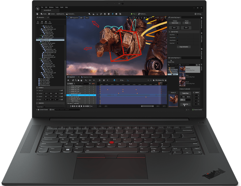 Lenovo ThinkPad P1 G6 Intel Core i7 64GB 1000GB RTX 2000 Ada 16"