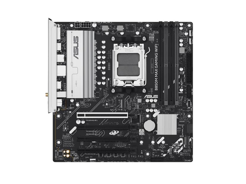 ASUS B850M MAX Gaming WIFI AM5 Micro-ATX Moderkort