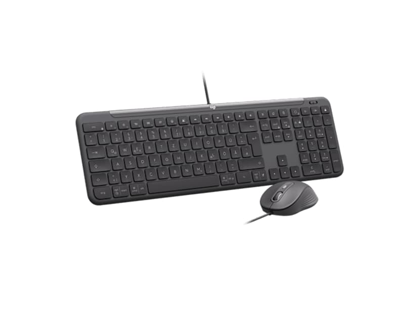 Logitech MK620 Signature Slim Combo Ledningsført Nordisk