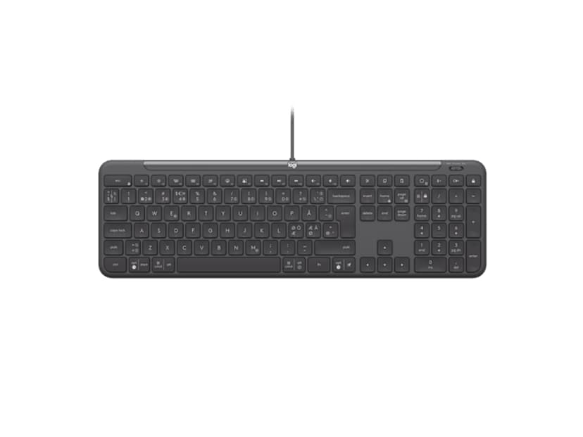 Logitech MK620 Signature Slim Combo Kablet Nordisk