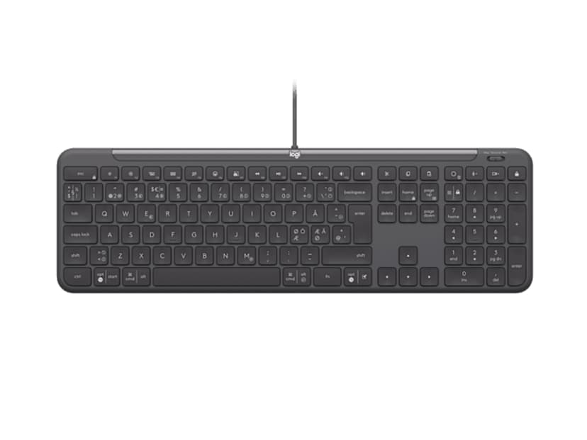 Logitech K620 Signature Slim Kabel Nordisk