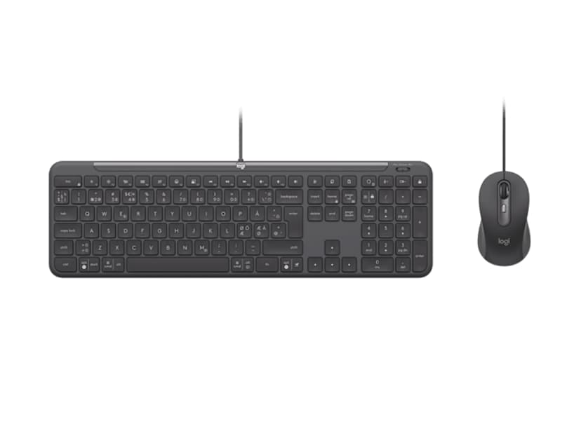 Logitech MK620 Signature Slim Combo Ledningsført Nordisk