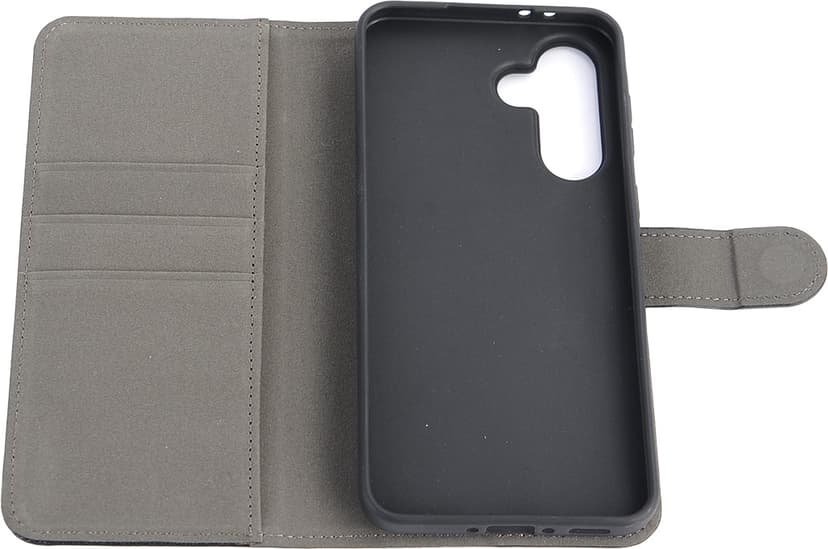 Cirafon Recycled PU Leather Wallet Case for Mobile Phone Samsung Galaxy A56 Musta