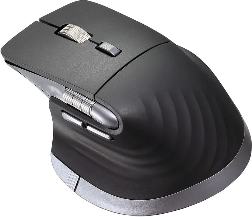 Voxicon Langaton Hiiri Prime EX5 – Bluetooth & 2.4GHz, Ergonominen & Hiljainen Bluetooth + USB Type-A