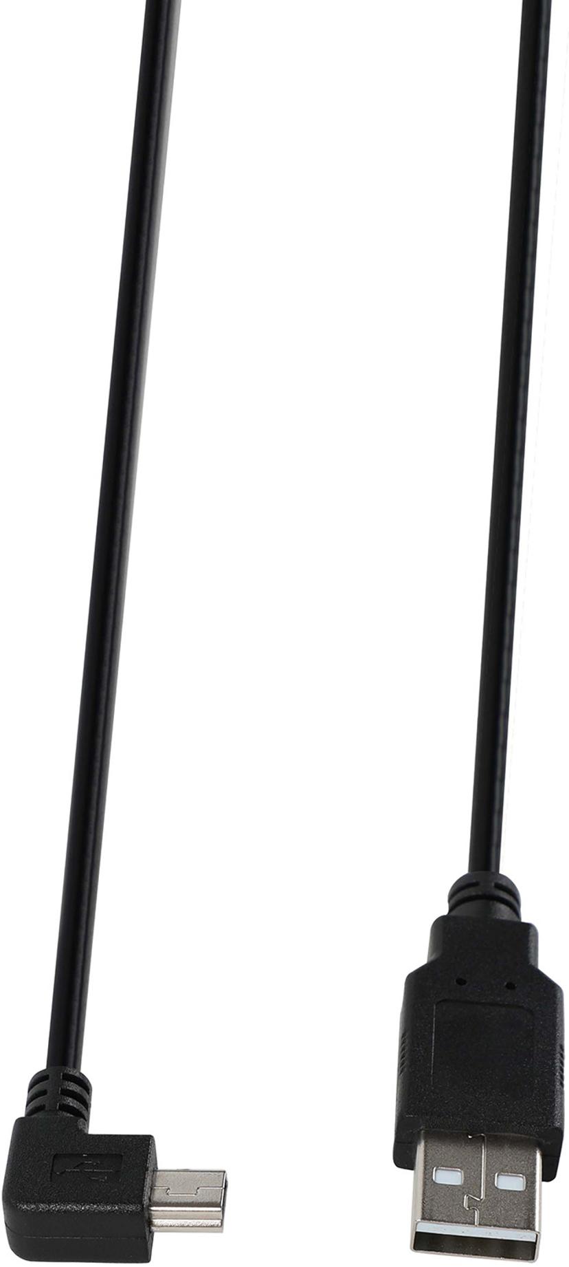 Prokord USB cable 2m USB-A Mini USB-B Zwart