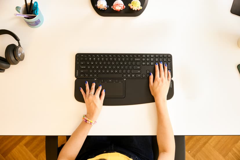 Contour Design Balance FULL-Size Wireless Trådløs Nordisk Tastatur