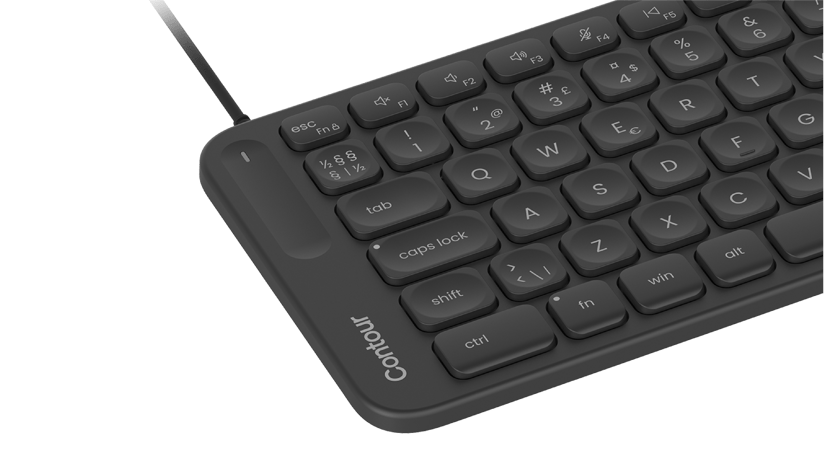 Contour Design Balance MID-Size Wired Ledningsført Nordisk Tastatur