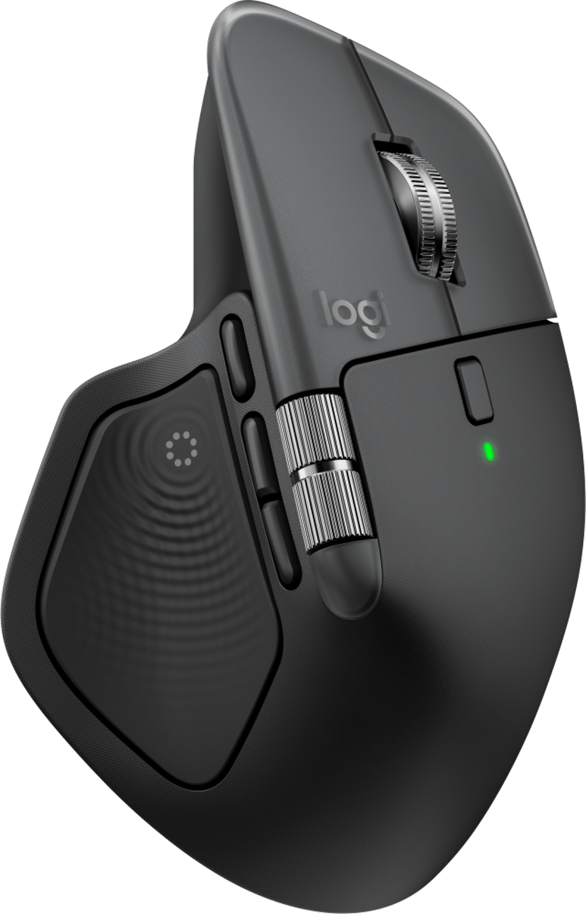 Logitech MX Master 4 for MAC Bluetooth Mus Stellarsvart