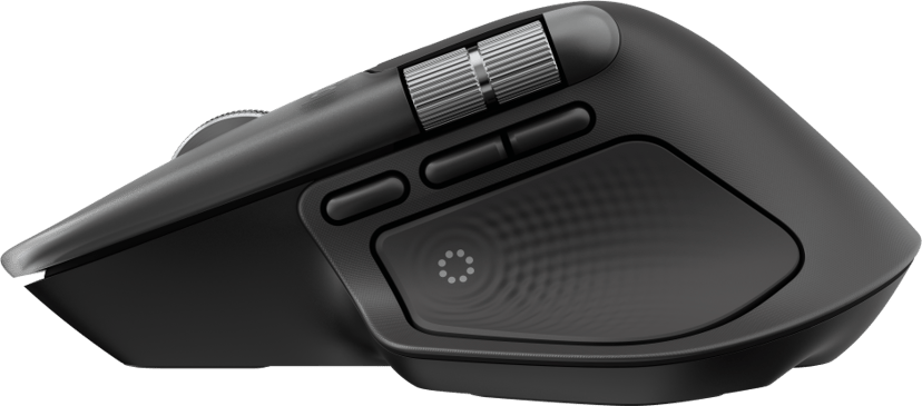 Logitech MX Master 4 for MAC Bluetooth Mus Stellarsvart