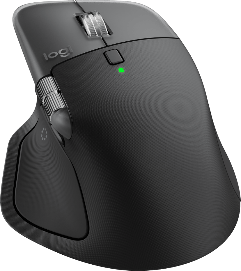 Logitech MX Master 4 for MAC Bluetooth Mus Stellarsvart