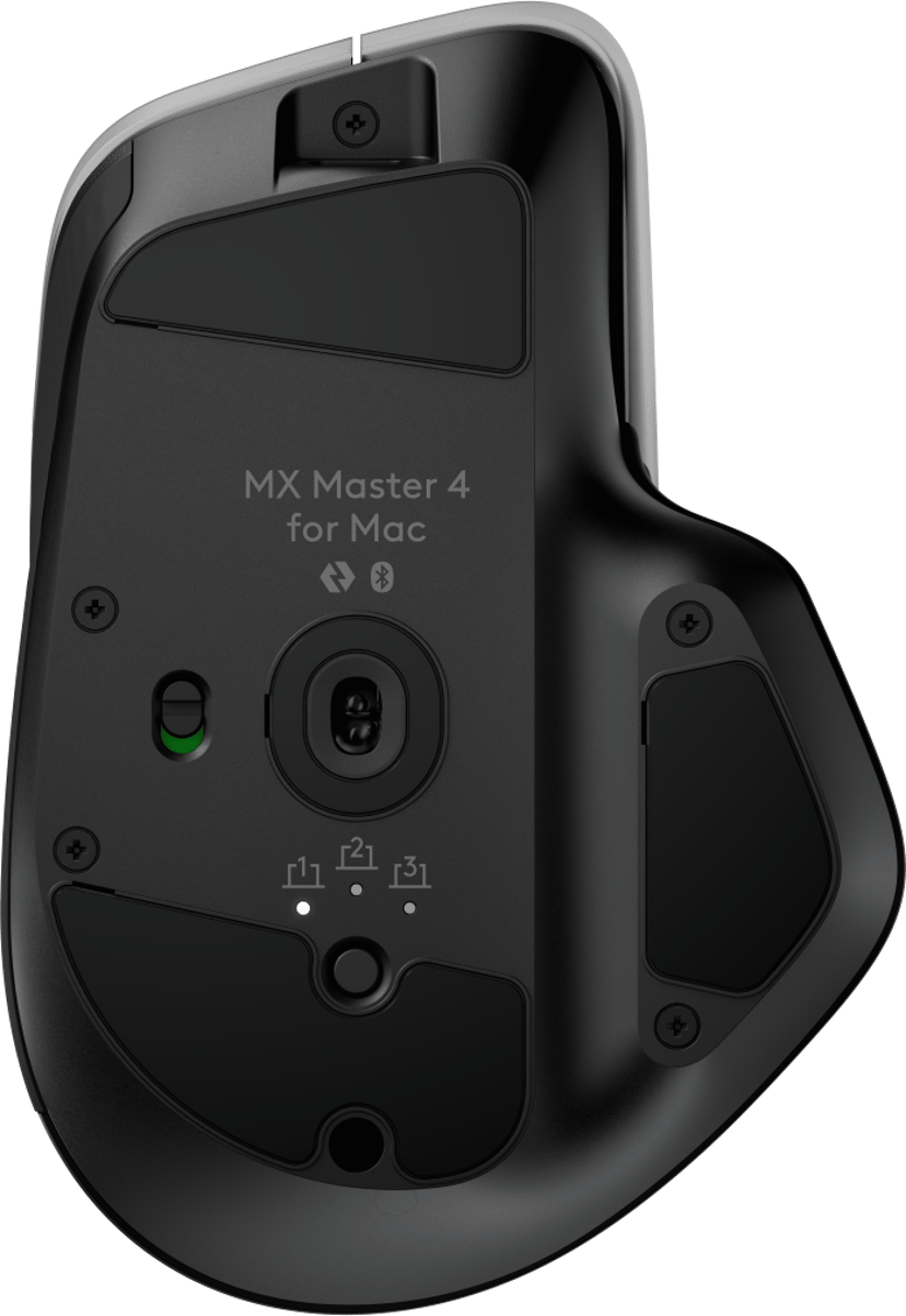 Logitech MX Master 4 for MAC Bluetooth Mus Stellarsvart