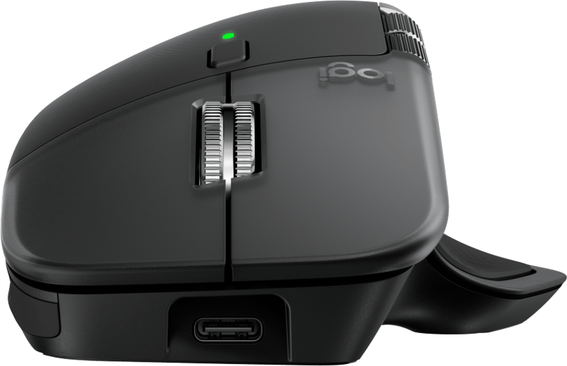 Logitech MX Master 4 for MAC Bluetooth Mus Stellarsvart