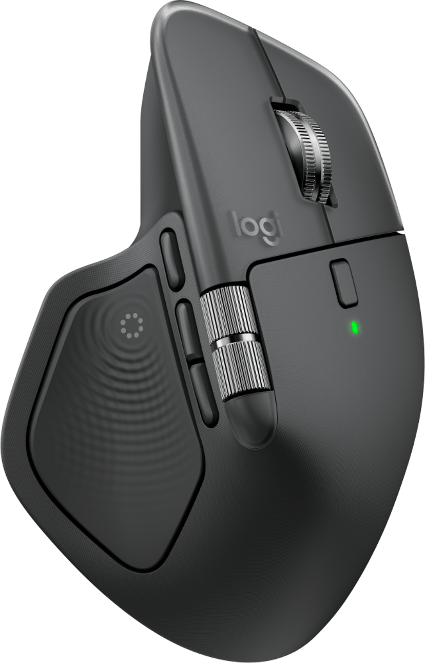 Logitech MX Master 4 for Business RF trådløs + Bluetooth Mus Grafit