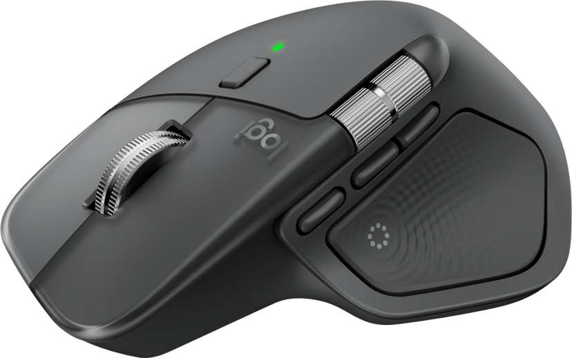 Logitech MX Master 4 for Business RF trådløs + Bluetooth Mus Grafitt