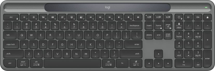Logitech Signature K980 Solar+ Amerikanskt internationellt