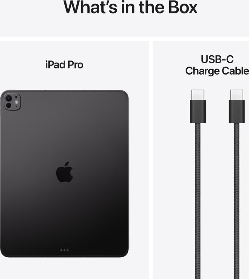Apple iPad Pro (2025) WiFi + Cellular Nano-texture glass 16GB 13" Apple M5 2000GB Musta
