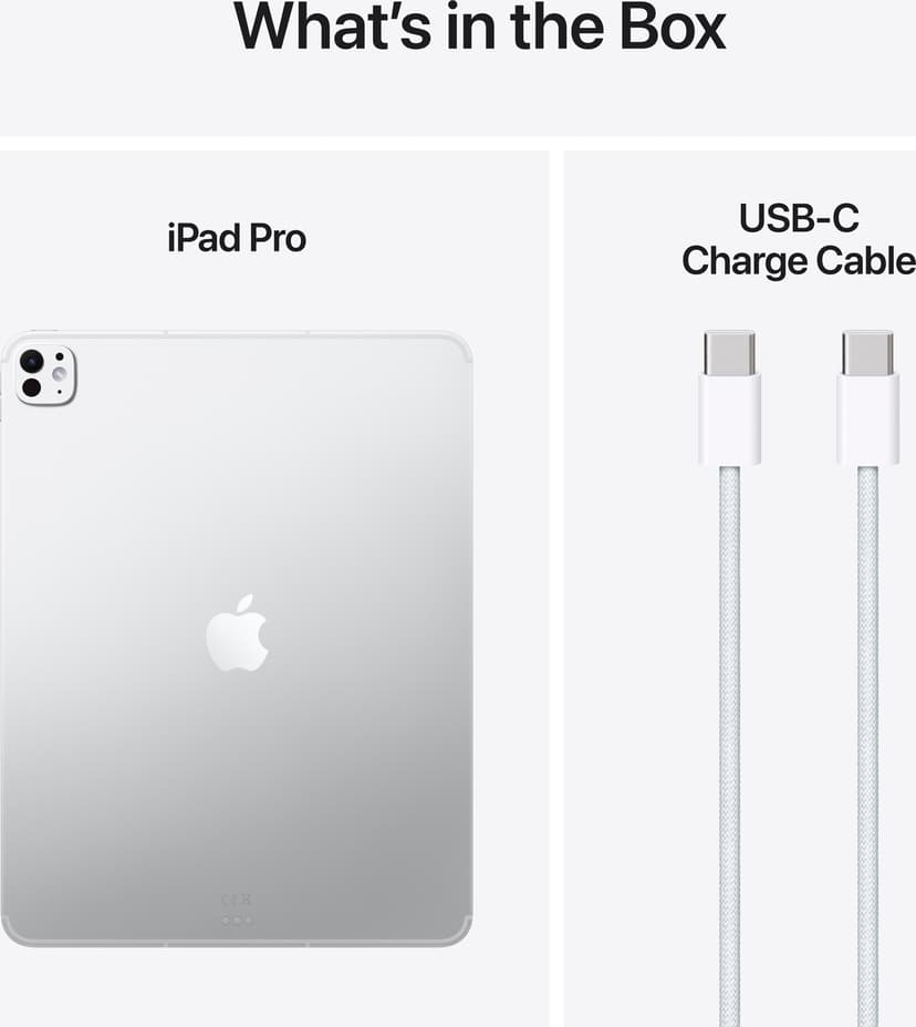 Apple iPad Pro (2025) WiFi + Cellular Standard glass 12GB 13" Apple M5 256GB Silver