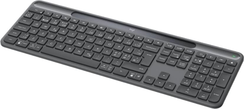 Logitech Signature K980 Solar+ For Business Langaton Pohjoismainen