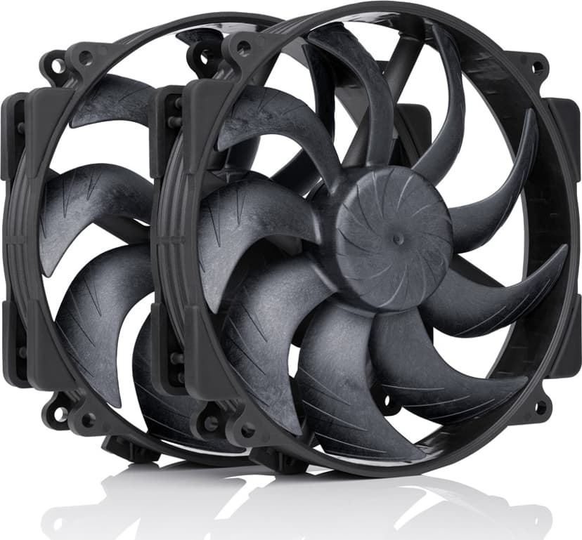 Noctua NF-A14X25R G2 PWM 140MM Chromax 2P Fläkt Svart