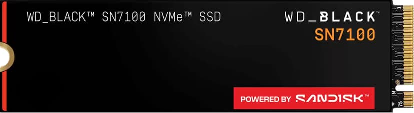 SanDisk Black SN7100 1TB SSD M.2 PCIe 4.0 (WDS100T4X0E-00CJA0)