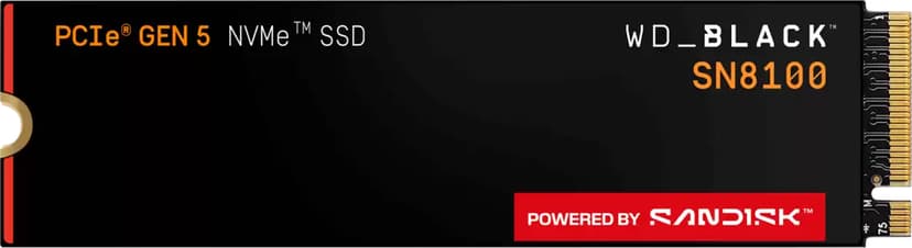 SanDisk Black SN8100 2TB SSD M.2 PCIe 5.0 (WDS200T1X0M-00CMT0)