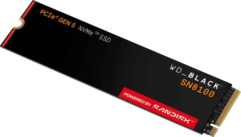 SanDisk Black SN8100 2TB SSD M.2 PCIe 5.0 (WDS200T1X0M-00CMT0)
