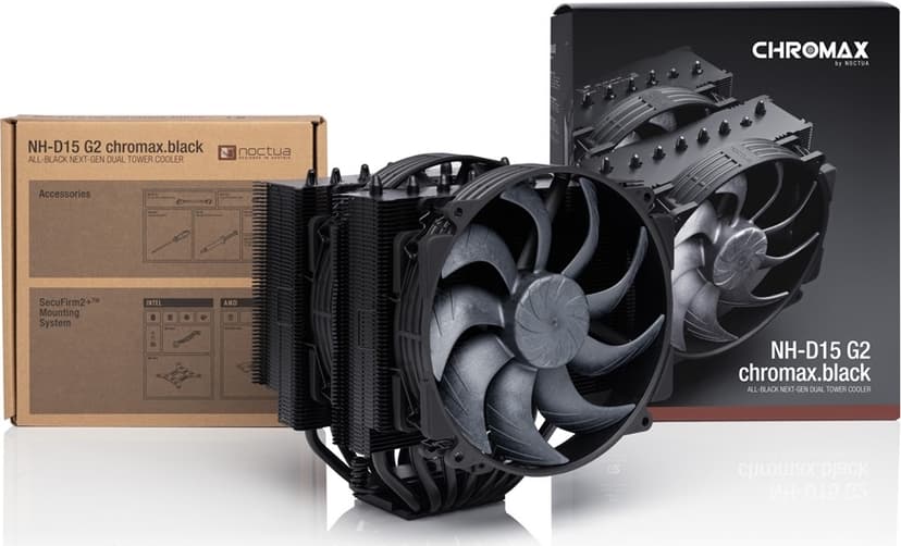 Noctua NH-D15 G2 Chromax Black Luftkøler Sort