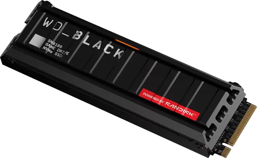 SanDisk Black SN8100 2TB SSD Heatsink M.2 PCIe 5.0