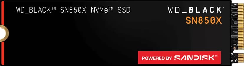 SanDisk Black SN850X 1TB SSD M.2 PCIe 4.0 (WDS100T2X0E-00BCA0)