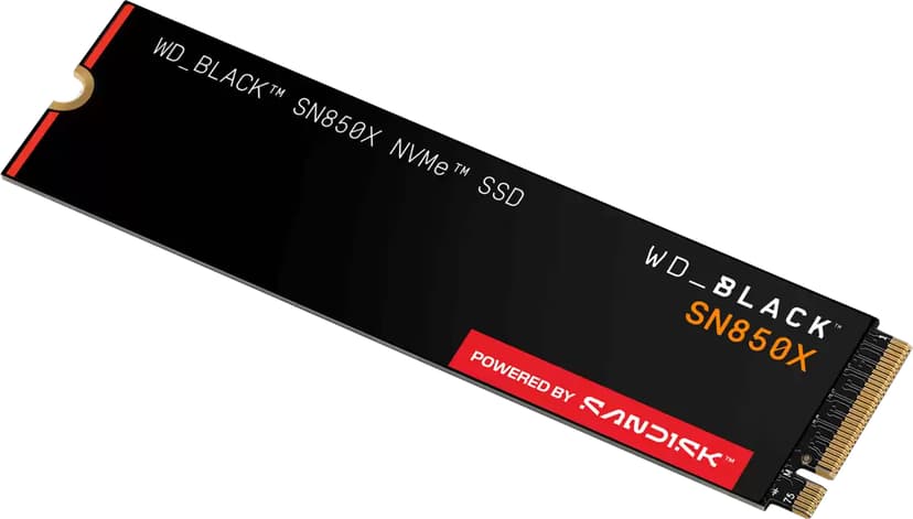 SanDisk Black SN850X 2TB SSD M.2 PCIe 4.0 (WDS200T2X0E-00BCA0)