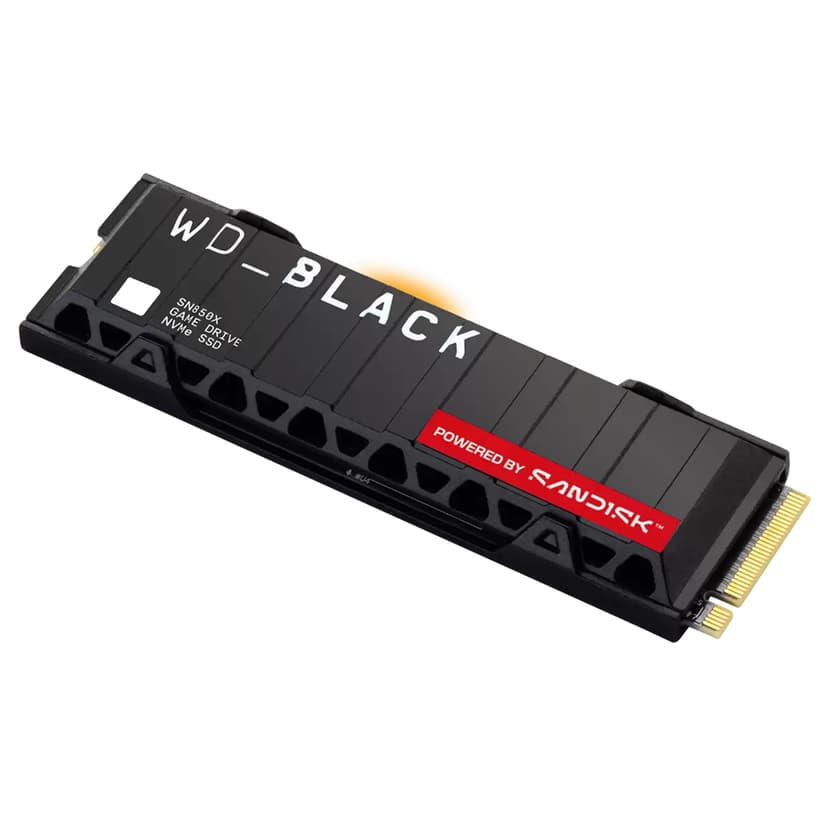 SanDisk Black SN850X 8TB SSD Heatsink M.2 PCIe 4.0 (WDS800T2XHE