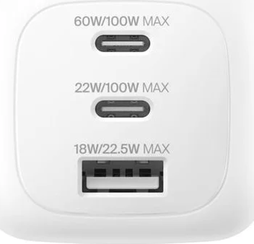 Belkin BoostCharge Pro 100W 2C1A Wall Charger Vit
