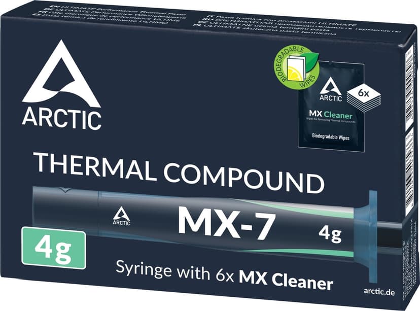 ARCTIC MX-7 (4G) +6PCS MX Cleaner Koelpasta