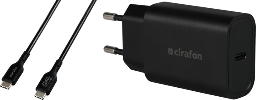Cirafon CHARGER KIT IPHONE 2026 Svart