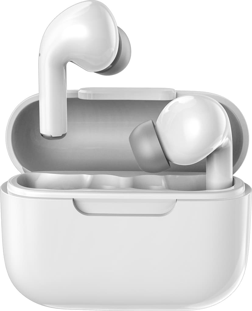 Acutek Draadloze In-Ear Oordopjes met Oplaadetui Stereo USB-C Wit