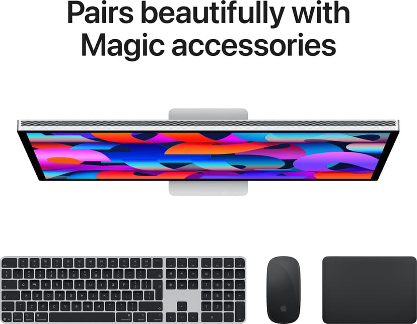 Apple Studio Display - Nano-texture glass - VESA mount adapter (Stand not included) 27" 5120 × 2880pixels 16:9 60Hz