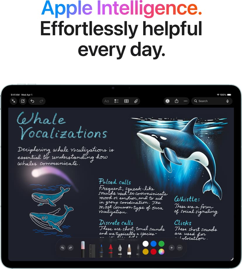 Apple iPad Air (2026) Wi-Fi + Cellular 12GB 13" Apple M4 512GB Grå